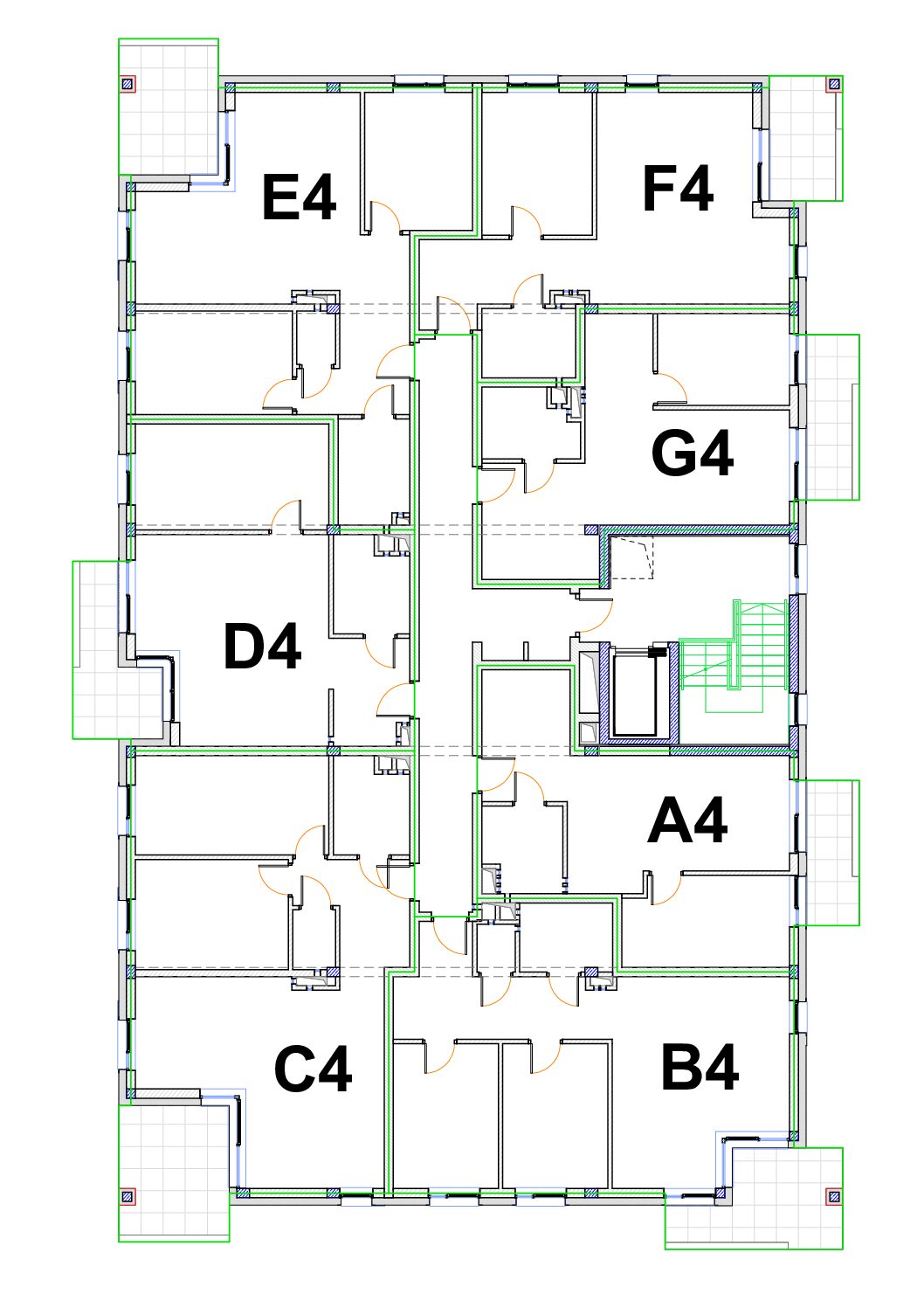 budynek C&nbsp;– 4 piętro