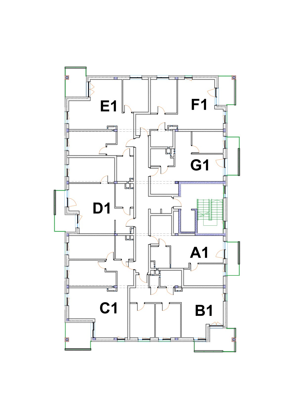 budynek D – 1 piętro